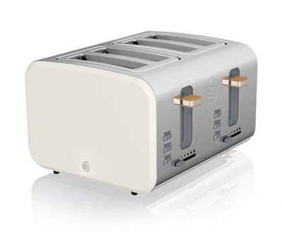 Swan ST14620WHTN Nordic 4 Slice Toaster