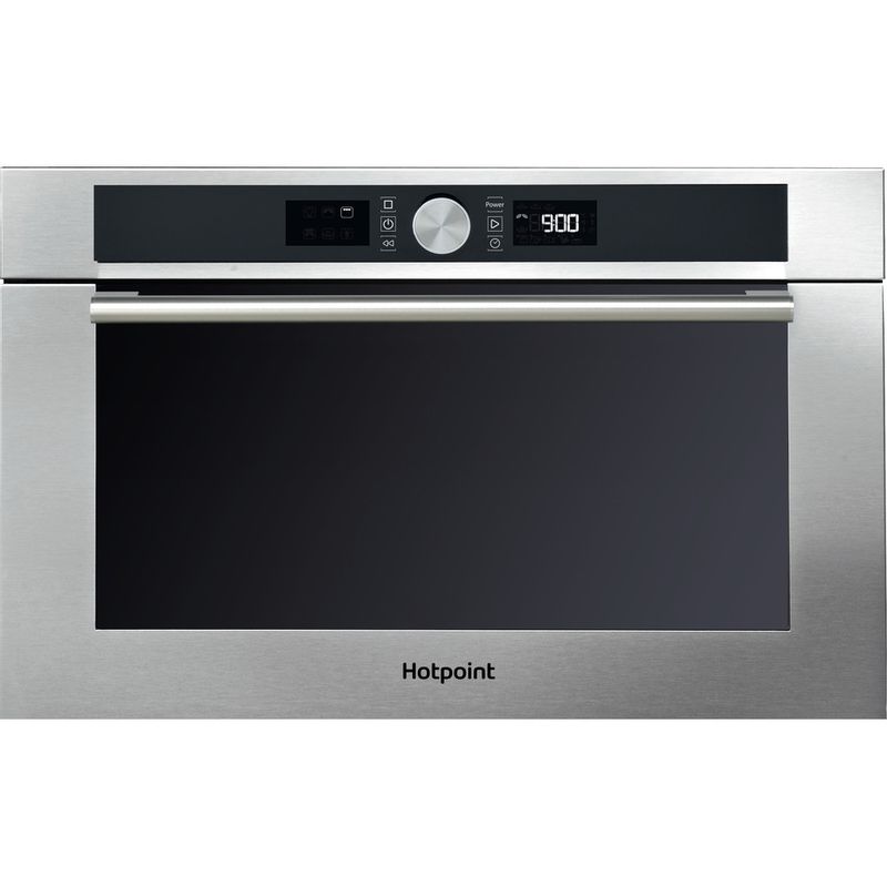 Hotpoint Class 4 MD454IXH Built In Microwave With Grill - Stainless Steel