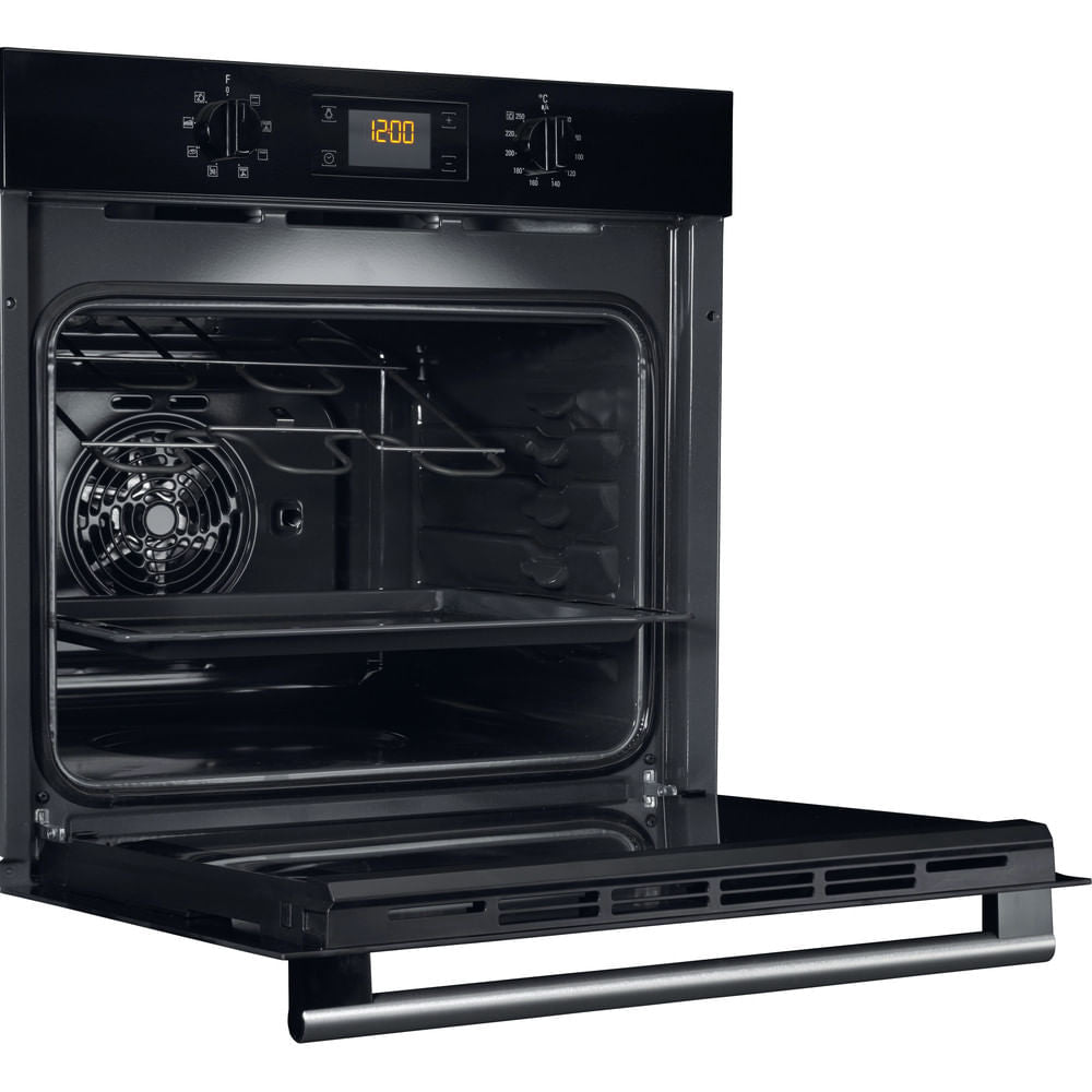 Hotpoint Class 2 MultiFlow Built-In Electric Single Oven - Black - Hydrolytic - A Rated - SA2540HBL