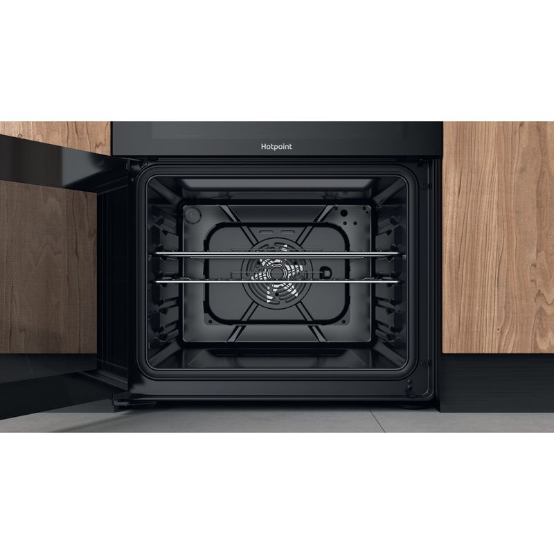 Hotpoint HDM67V9CMB/UK Electric Cooker with Ceramic Hob - Black - A/A Rated