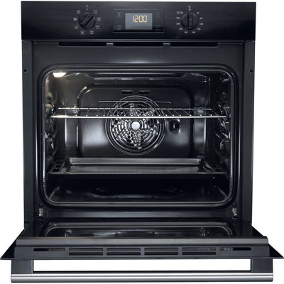 Hotpoint Class 2 MultiFlow Built-In Electric Single Oven - Black - Hydrolytic - A Rated - SA2540HBL