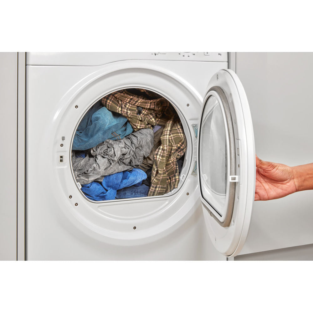 Hotpoint 8kg  Vented Tumble Dryer - White - H1D80WUK