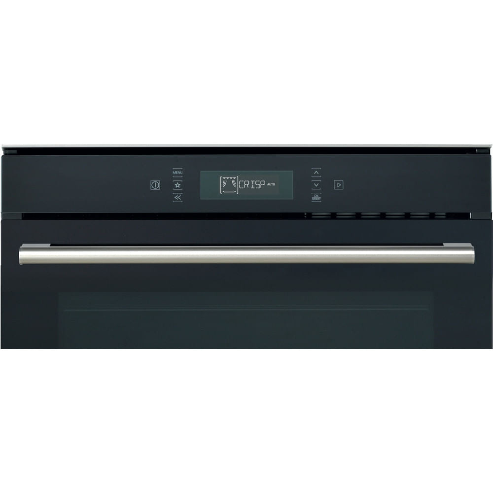 Hotpoint Multiwave MP676BLH 46cm High, Built In Combination Microwave Oven - Black