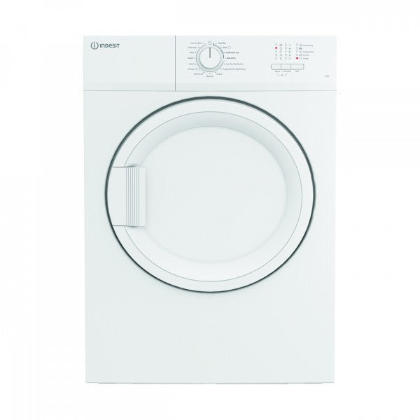 Indesit CYDA81WWGLUK Indesit Dryer 8Kg Vented Timer Dry White 15 Cycles