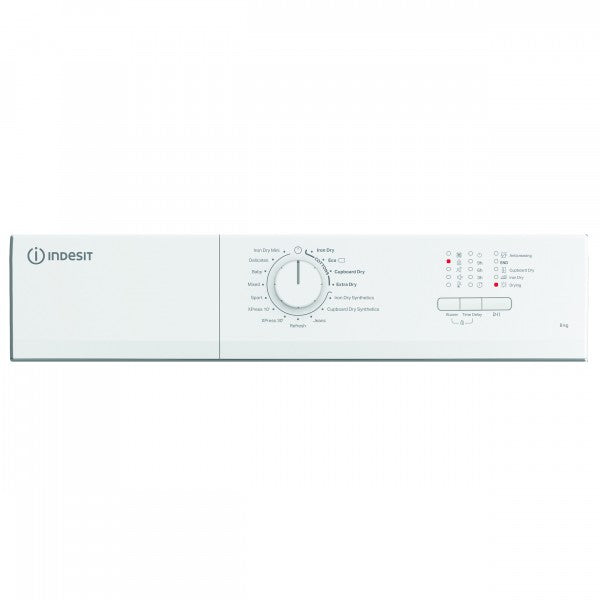 Indesit CYDA81WWGLUK Indesit Dryer 8Kg Vented Timer Dry White 15 Cycles