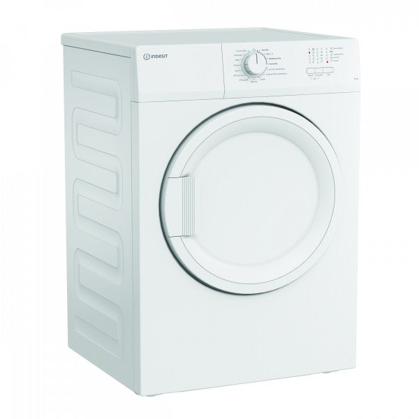 Indesit CYDA81WWGLUK Indesit Dryer 8Kg Vented Timer Dry White 15 Cycles