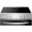 Amica AFC602SS Ceramic Electric Cooker with Double Oven, Silver, A Rated