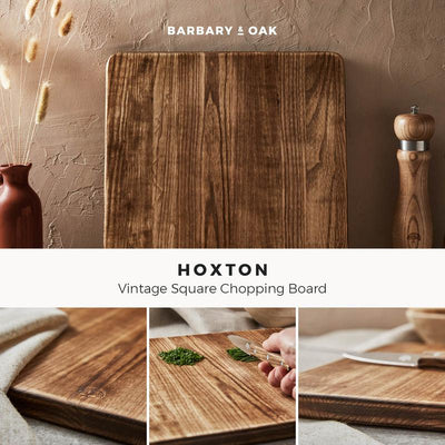 Barbary Oak Square Ash Wood Chopping Board - BO847025