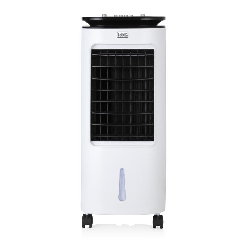 BLACK DECKER 7 Litre Portable 2 in 1 Air Cooler White Conway.tv