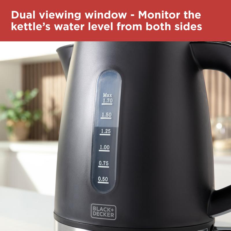 Black and decker 1.7 l clearance cordless kettle