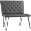 Essentials	Chair Collection - Studded back Bench 90cm