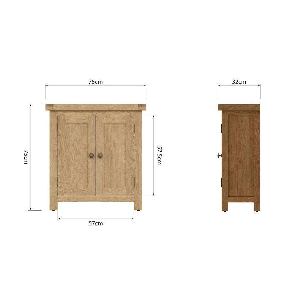 Essentials	CO Dining & Occasional	Cupboard Medium Oak finish