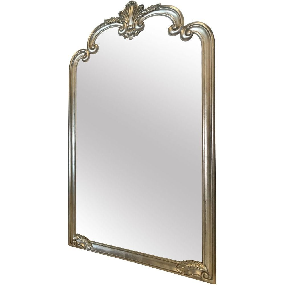 Essentials	Mirror Collection Ornate Leaner Mirror Silver