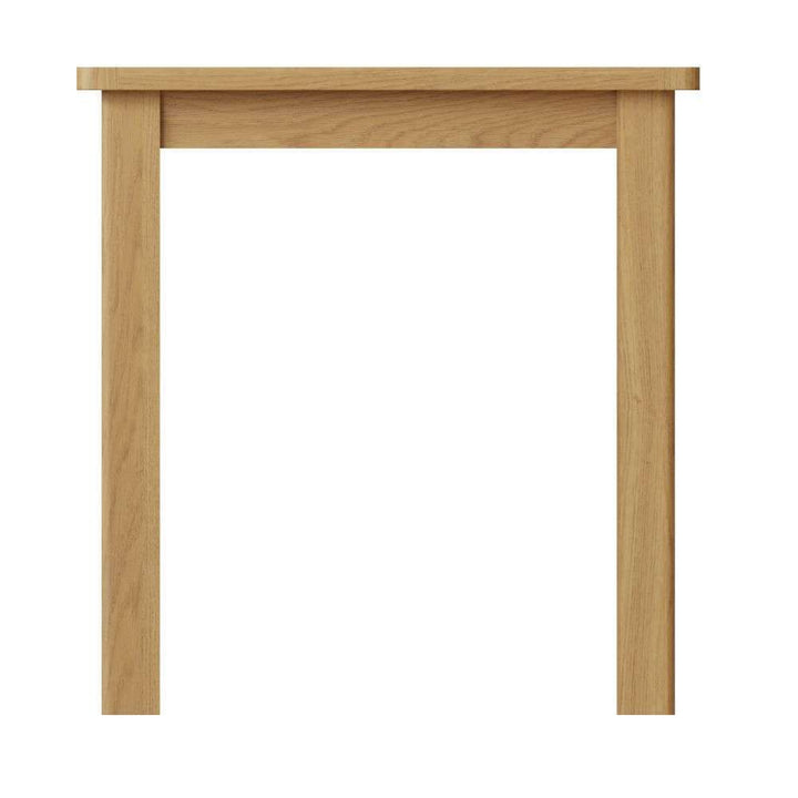 Essentials	RAO Dining Fixed Top Table Rustic Oak