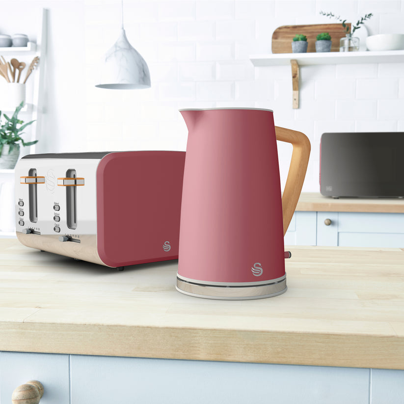 Swan ST14620FUS Nordic 4 Slice Toaster Fuscia