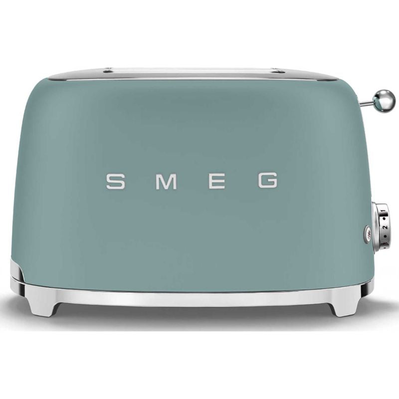 SMEG TSF01EGMUK 2 Slice Toaster Emerald Green