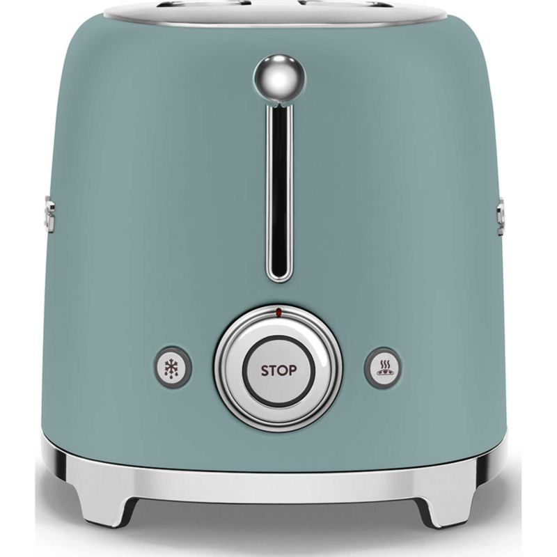 SMEG TSF01EGMUK 2 Slice Toaster Emerald Green