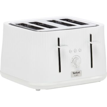 Tefal TT760140 Loft 4-Slice Toaster - Pure White