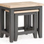 Bordeaux Nest of Tables - Dark Grey