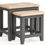 Bordeaux Nest of Tables - Dark Grey