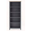 Bordeaux Tall Bookcase - Dark Grey