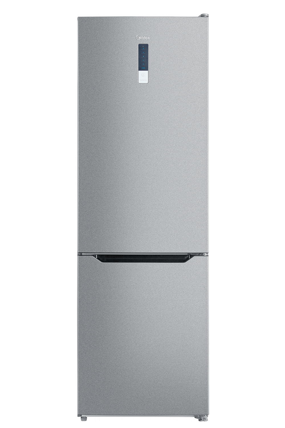 Midea MDRB424FGD02O Freestanding Fridge Freezer, Frost Free, Electronic Control, 310L, 60/40 Split, 224L Fridge+86L Freezer, Energy Saving, 59.5cm Wide, Inox