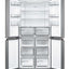 Midea MDRF632FIE46 Freestanding Fridge Freezer, No Frost, 474L, 305L Fridge+169L Freezer with LED Light,83.3cm Wide,Midea Inox