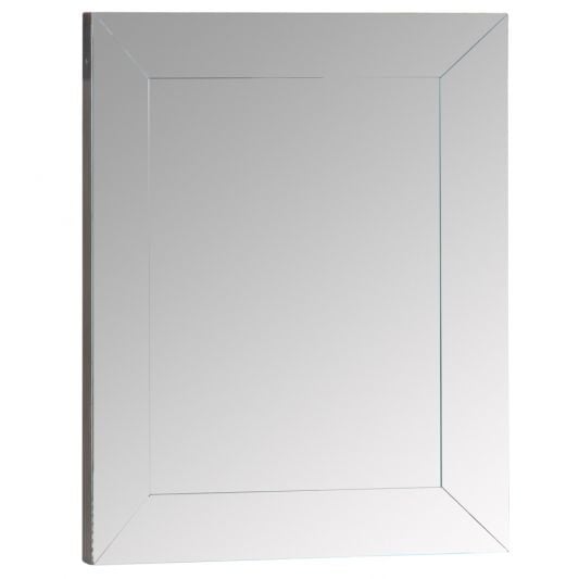 Essentials	Mirror Collection Bevelled Glass Mirror Grey Wash