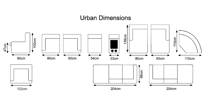 Urban Modular - Smoke / Grey