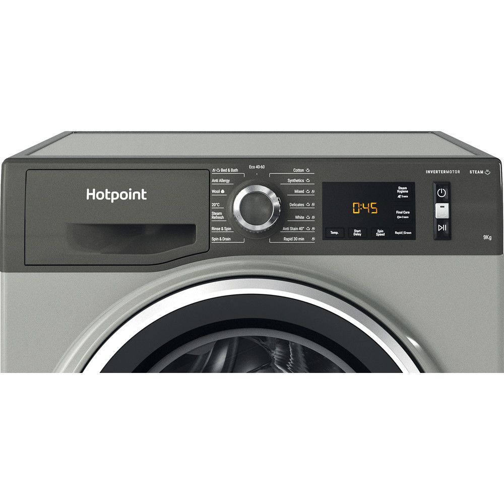 Hotpoint NM11948GCAUK Active Care 9KG 1400 Spin Graphite Washing Machine