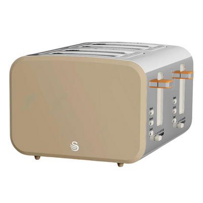 Swan ST14620OAT Nordic 4 Slice Toaster Oatmeal