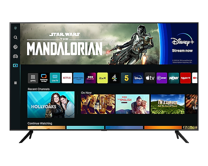 SAMSUNG 43'' Smart 4K Ultra HD HDR LED TV with Bixby & Alexa UE43CU7100