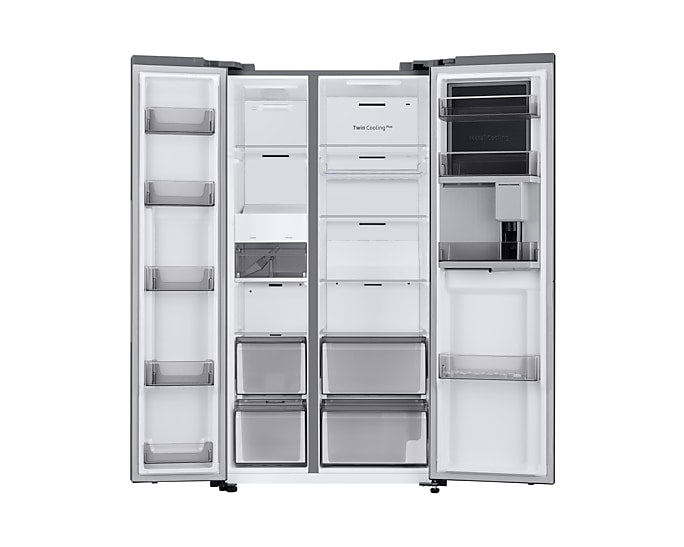 Samsung Series 9 SpaceMax™ American-Style Smart Fridge Freezer - Refined Inox RH69DG893ES9